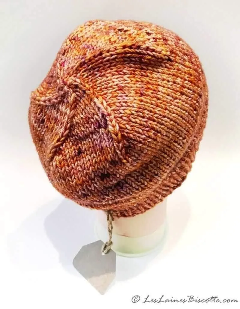 Camille's hat pattern with DK Pure yarn