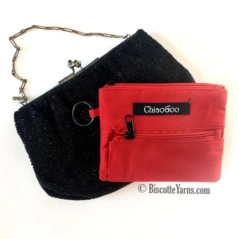 Chiaogoo Interchangeable Twist SHORTIES RedLace 2" & 3" (5 & 8cm)