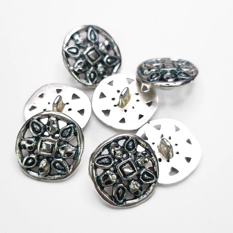 Boutons #B647 - B648 | Argent