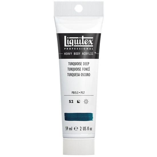 Acrylic hb - 2oz - deep turquoise - s2