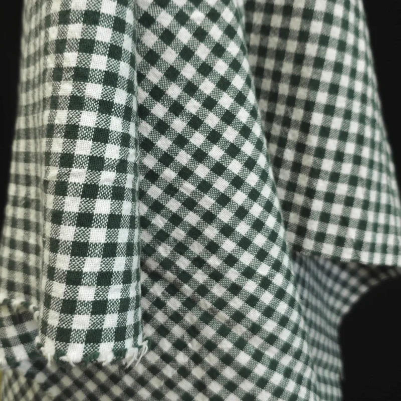Coton Organique | Vichy | Tissé Teint | 5 mm