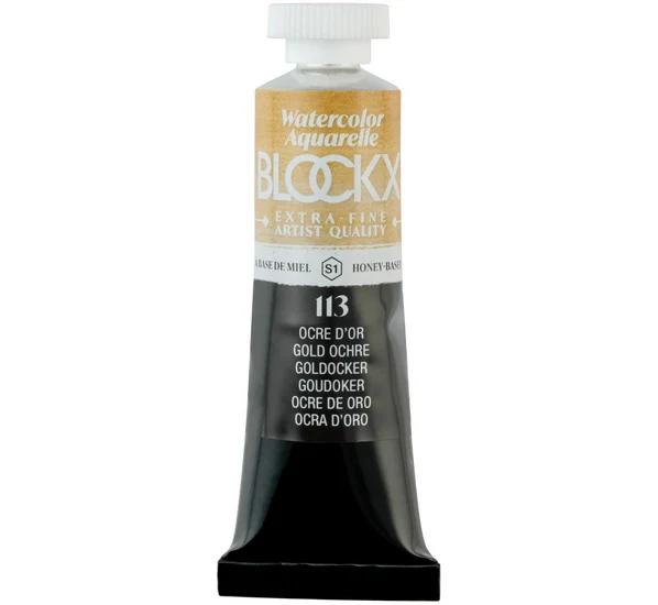 BLOCKX Watercolour - 15 ml Golden Ochre