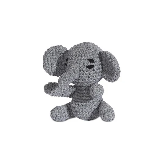 Set of Amigurumi Crochet Ross the Elephant