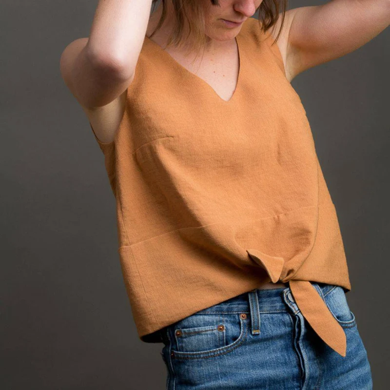 PATRON DE COUTURE PDF | Haut Jily | Ready to Sew | TRILINGUE (EN / FR / ES)