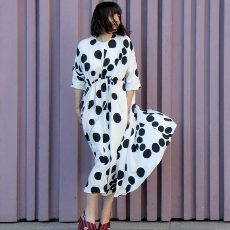 PATRON DE COUTURE PDF | Ensemble robe et haut Dunes | Dress Your Body | BILINGUE (FR/EN)
