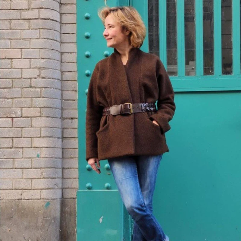 PATRON DE COUTURE PDF | Manteau Courtney | Dress Your Body | BILINGUE (FR/EN)