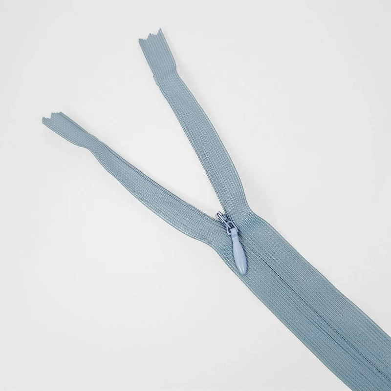 KKF | Fermeture éclair invisible à extrémité fermée | N° 3 | Bleu marine | 22 cm | ZIP1101