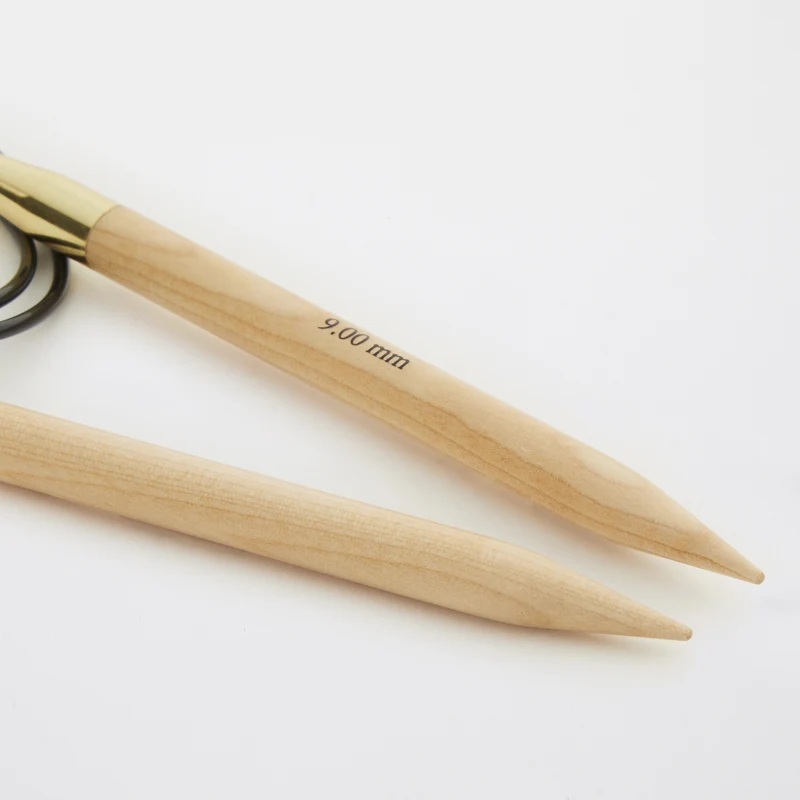 knit pro basix hêtre circulaire 40-80