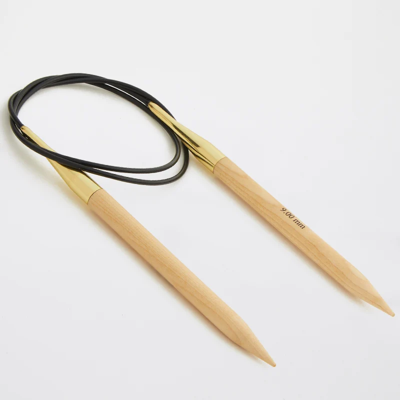 knit pro basix hêtre circulaire 40-80