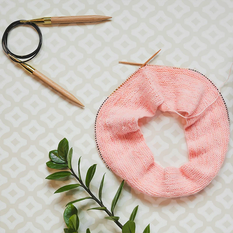 knit pro basix hêtre circulaire 40-80