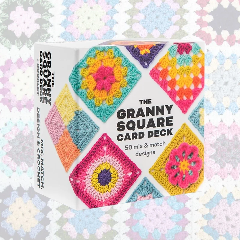The Granny Square Card Deck by Claire Montgomerie