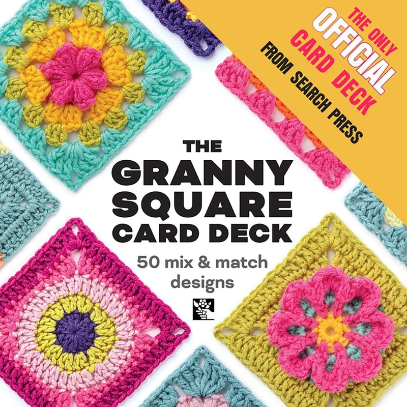 The Granny Square Card Deck by Claire Montgomerie