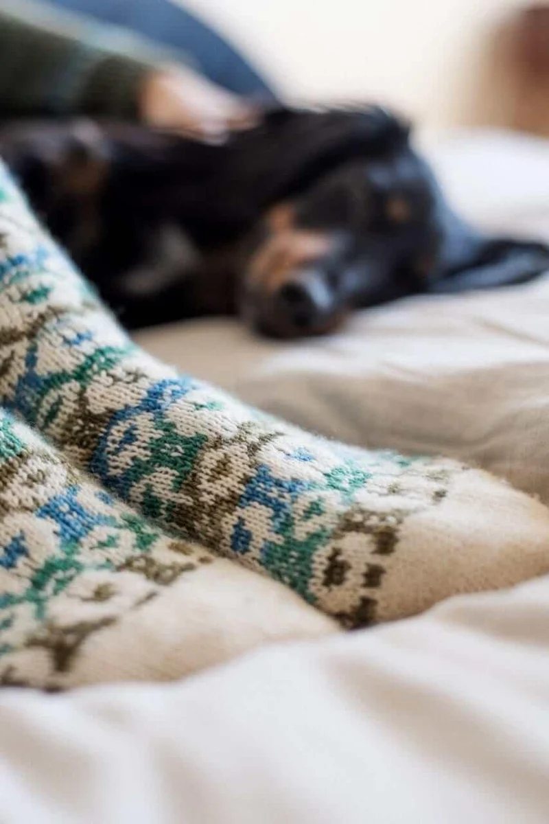 Les Moutons de Biscotte Socks | Knitting Pattern and Optional Kits