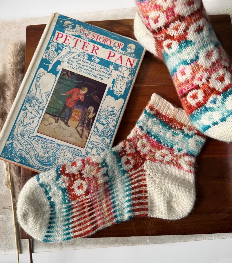 Les Moutons de Biscotte Socks | Knitting Pattern and Optional Kits