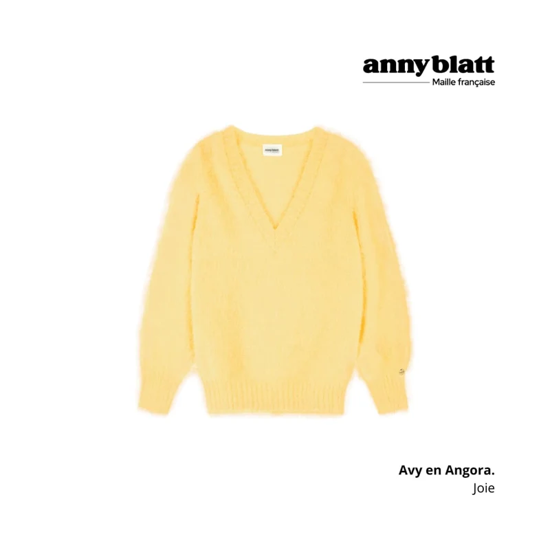 Pull Avy en Angora. 14 coloris.