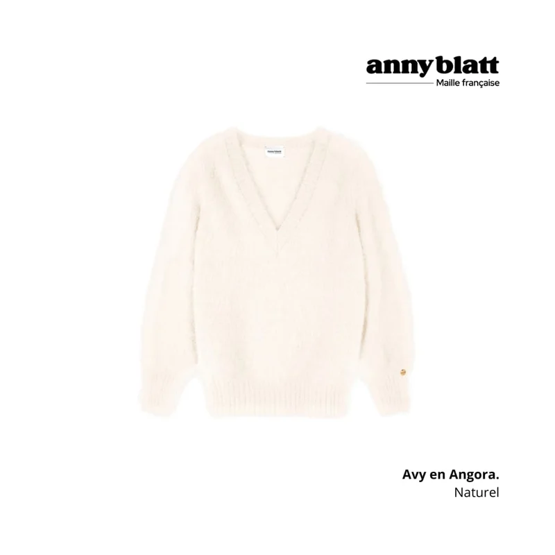 Pull Avy en Angora. 14 coloris.