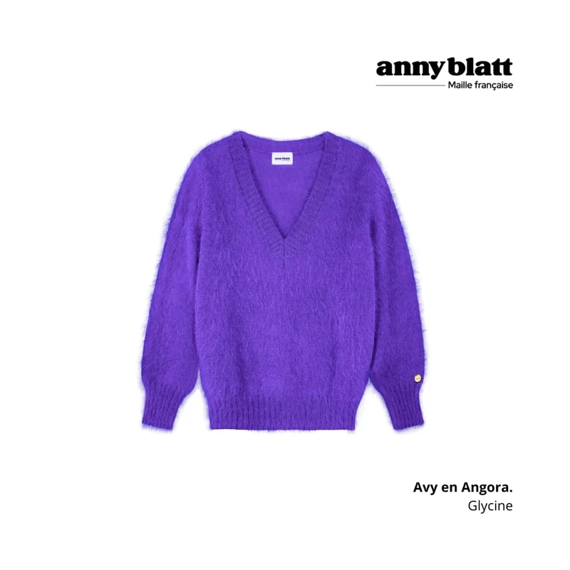 Pull Avy en Angora. 14 coloris.