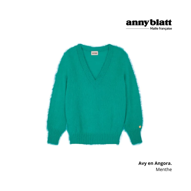 Pull Avy en Angora. 14 coloris.