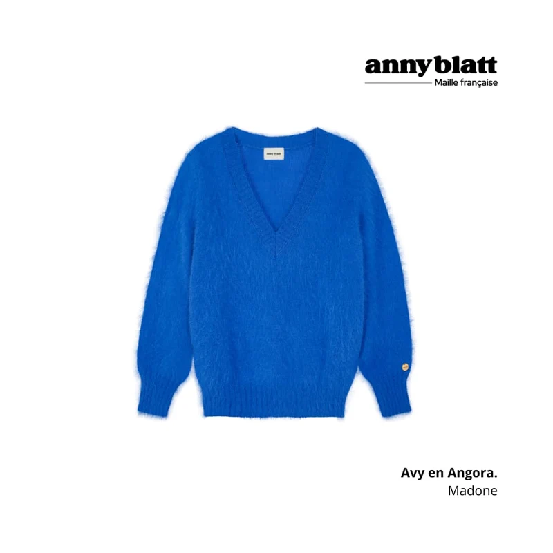 Pull Avy en Angora. 14 coloris.