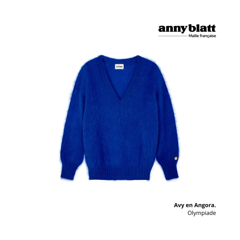 Pull Avy en Angora. 14 coloris.