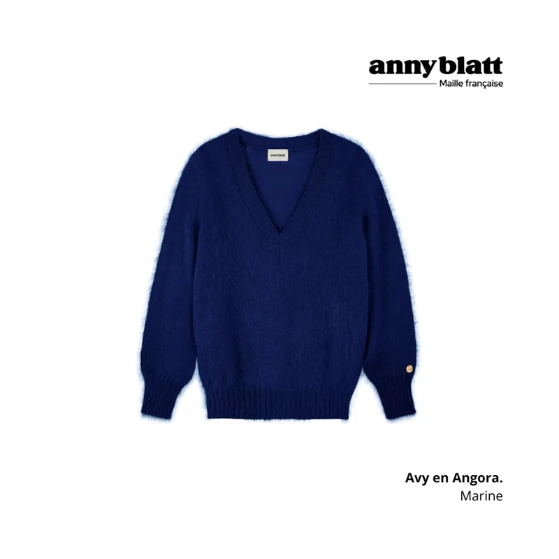 Pull Avy en Angora. 14 coloris.