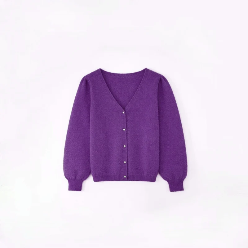 Gilet Anika 2-en-1 mohair - 18 coloris.