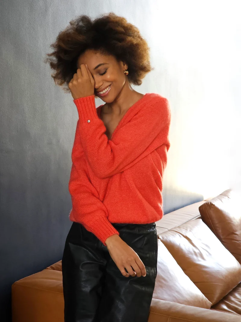 Pull Avy Mohair. 20 coloris.