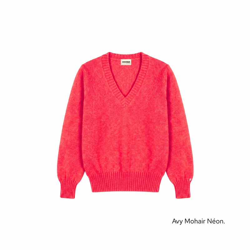 Pull Avy Mohair. 20 coloris.