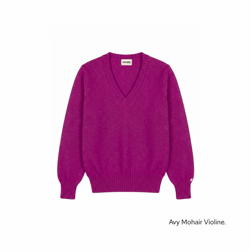 Pull Avy Mohair. 20 coloris.