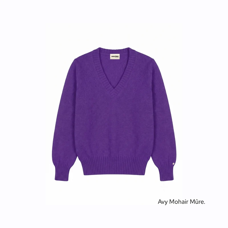 Pull Avy Mohair. 20 coloris.