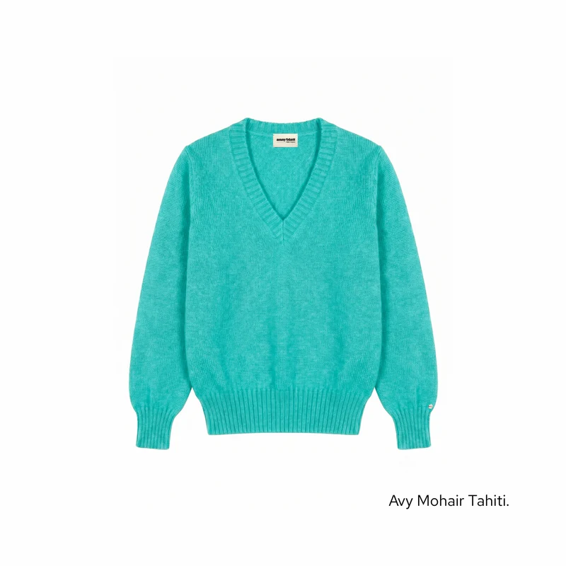 Pull Avy Mohair. 20 coloris.
