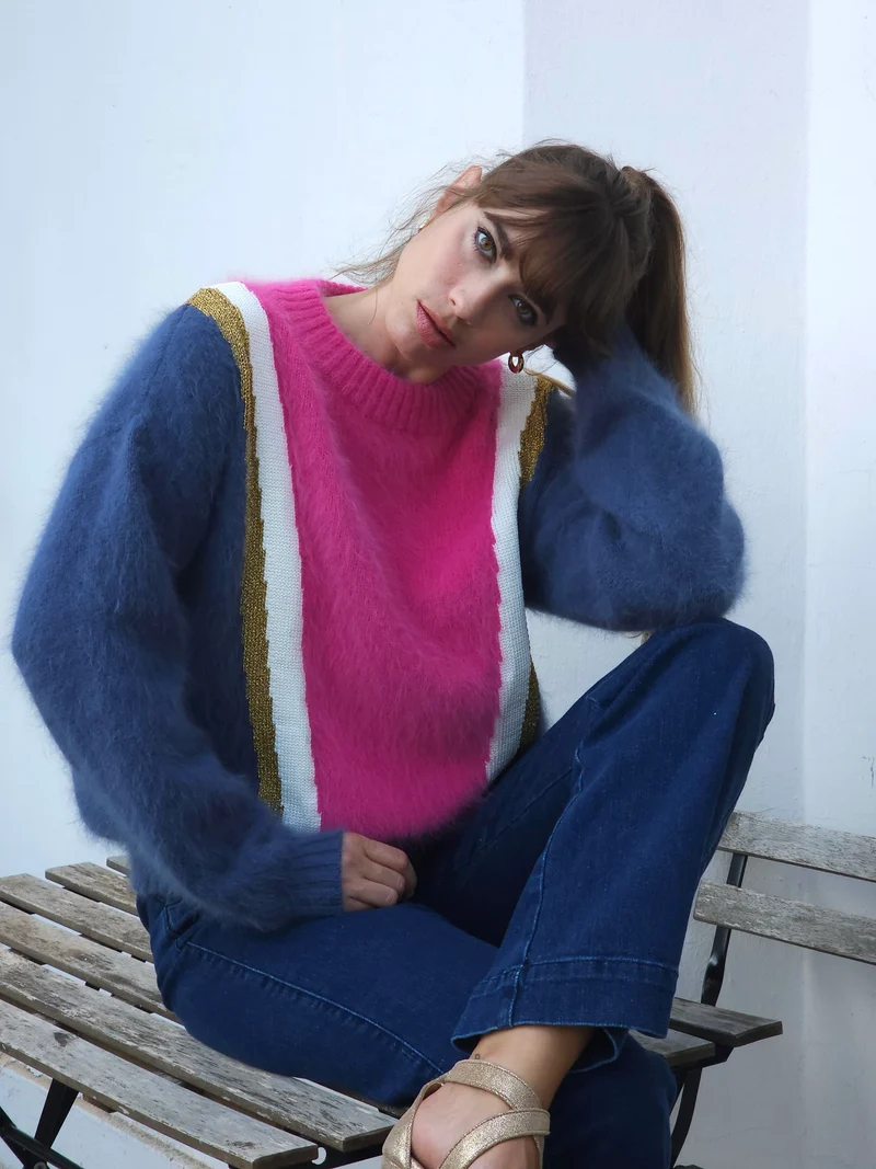 Pull Serena Angora - 2 coloris.