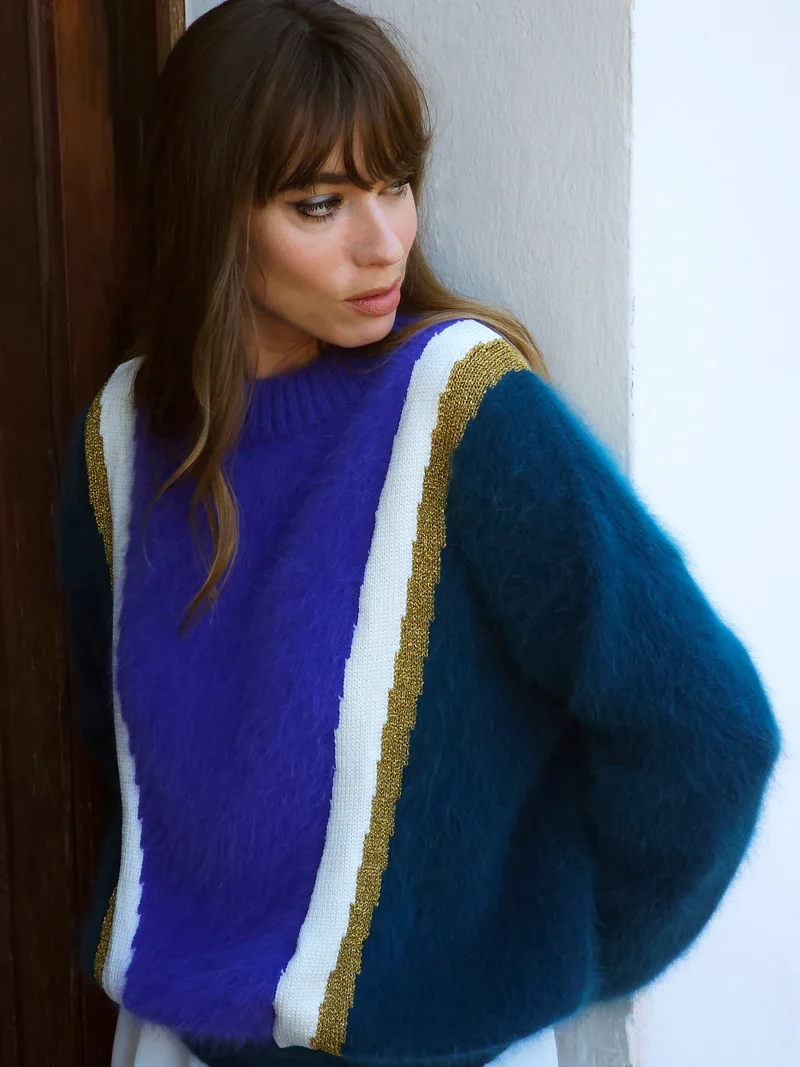 Pull Serena Angora - 2 coloris.