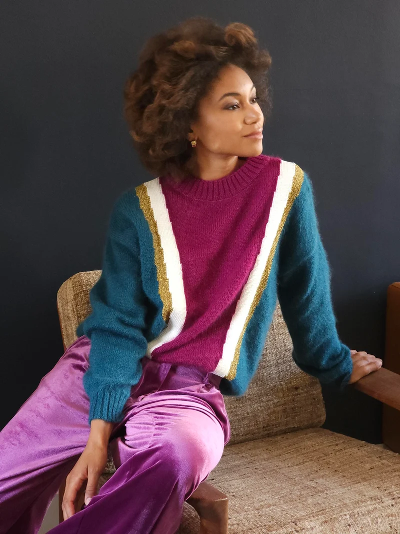 Pull Serena mohair - 5 coloris.