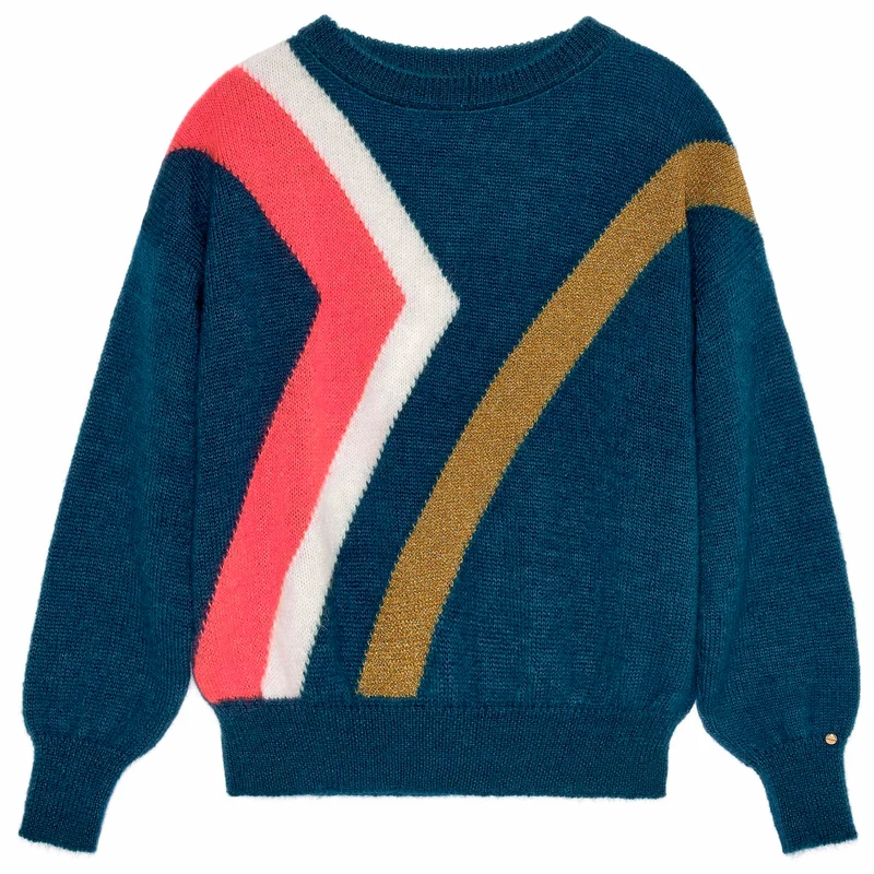 Pull Inès et or - 6 coloris.