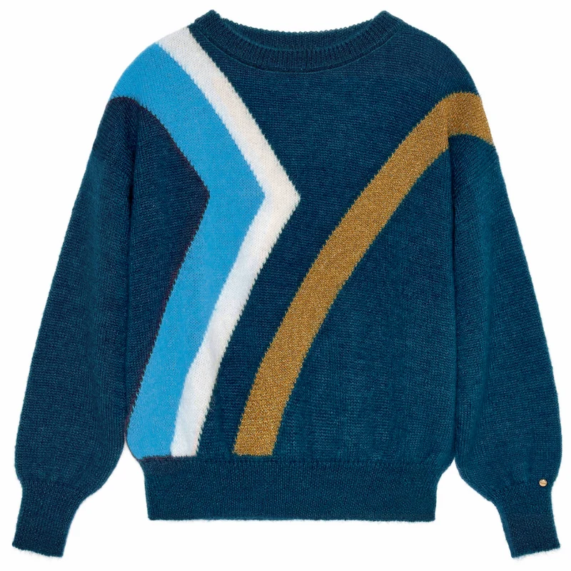 Pull Inès et or - 6 coloris.