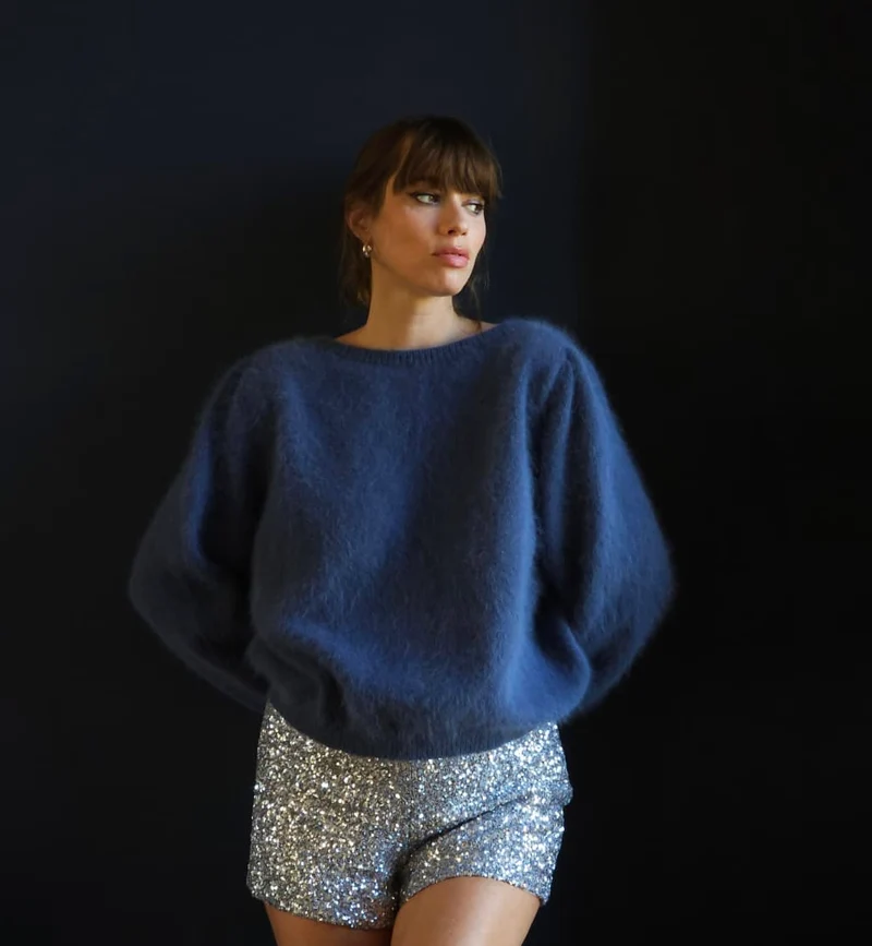 Gilet Anika 2-en-1 en Angora - 14 coloris.