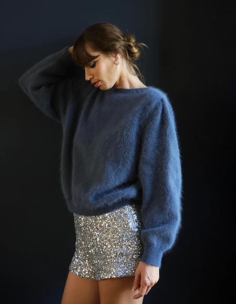 Gilet Anika 2-en-1 en Angora - 14 coloris.