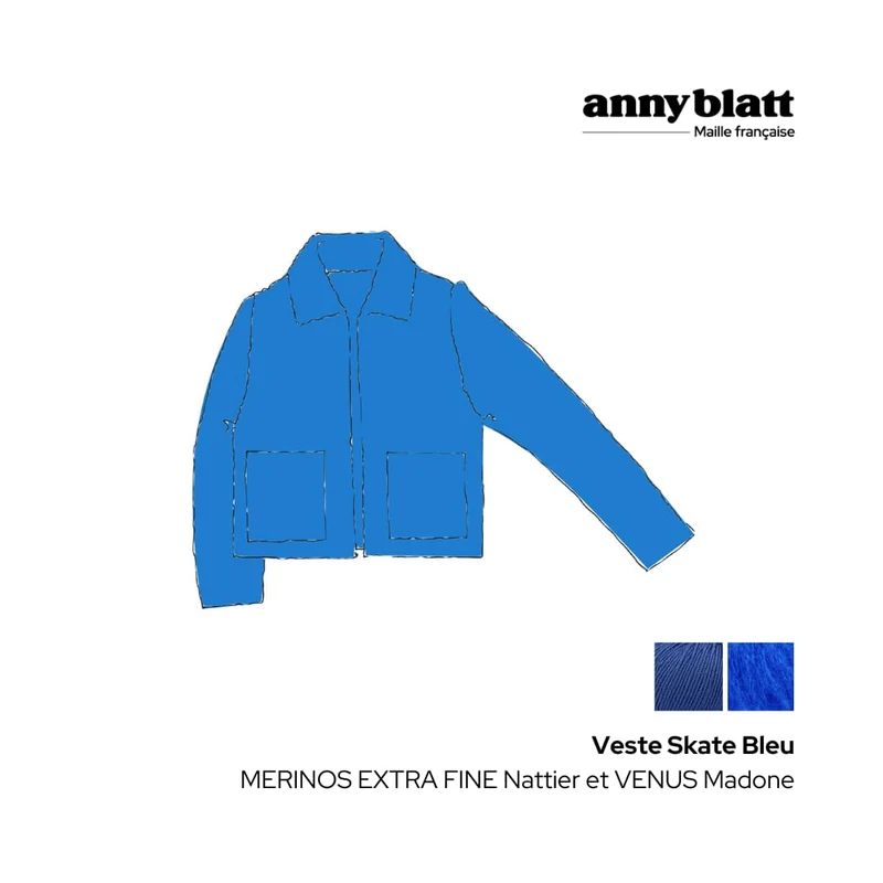 Veste Skate à tricoter.