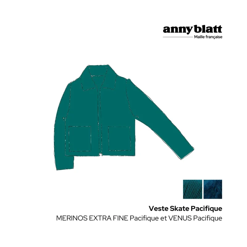 Veste Skate à tricoter.