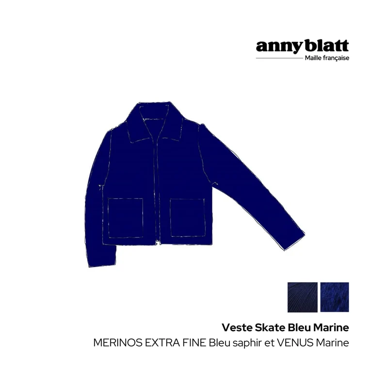 Veste Skate à tricoter.