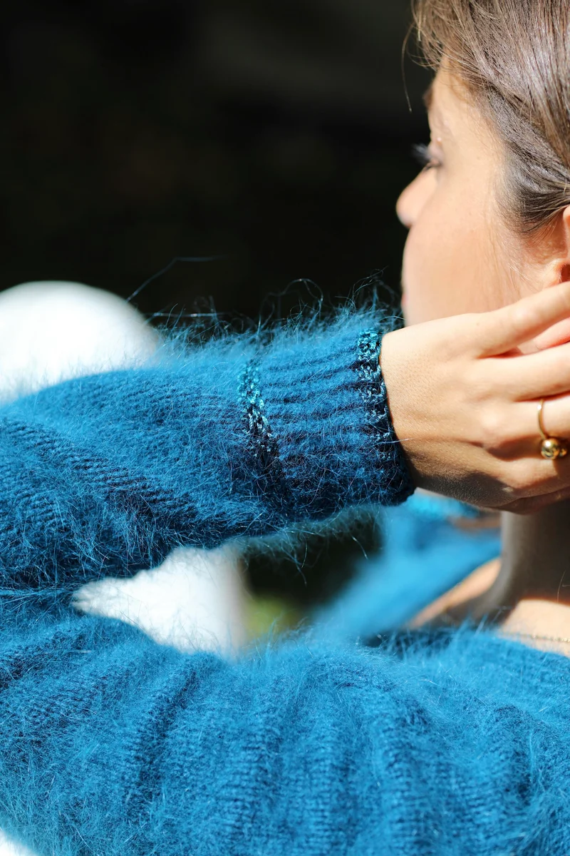 Gilet Bertille à tricoter.