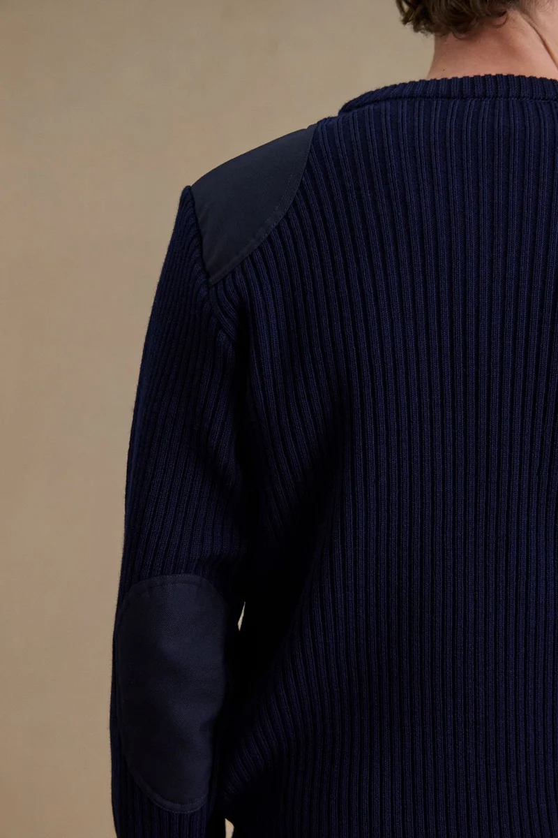 Pull Officier revisité pour homme