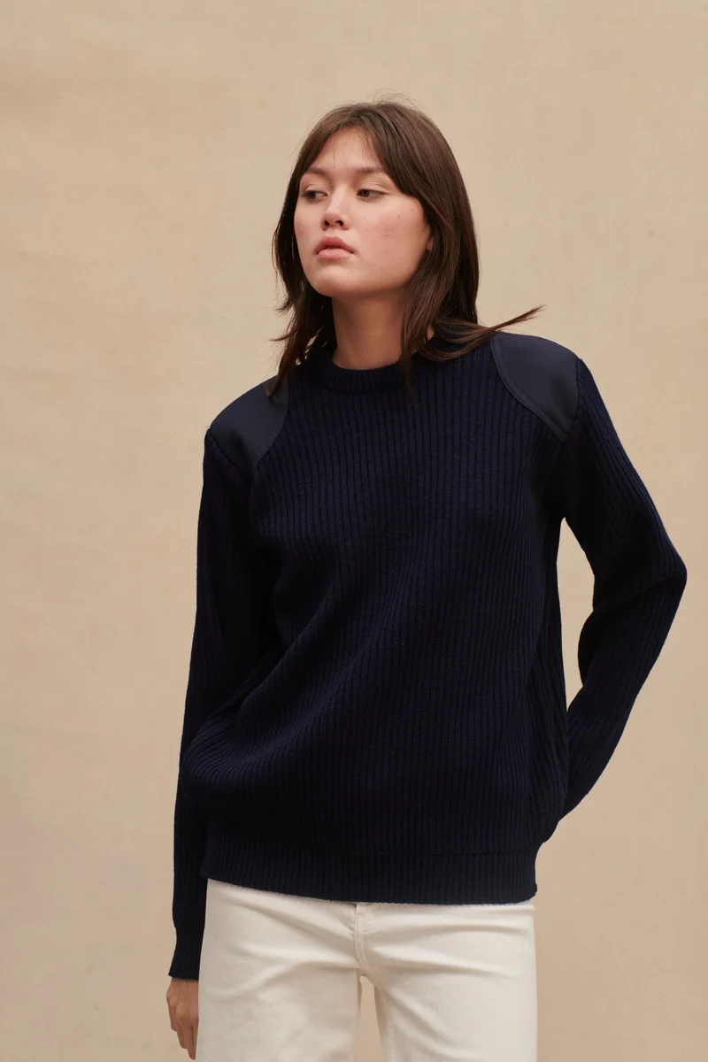 Pull Officier revisité pour femme
