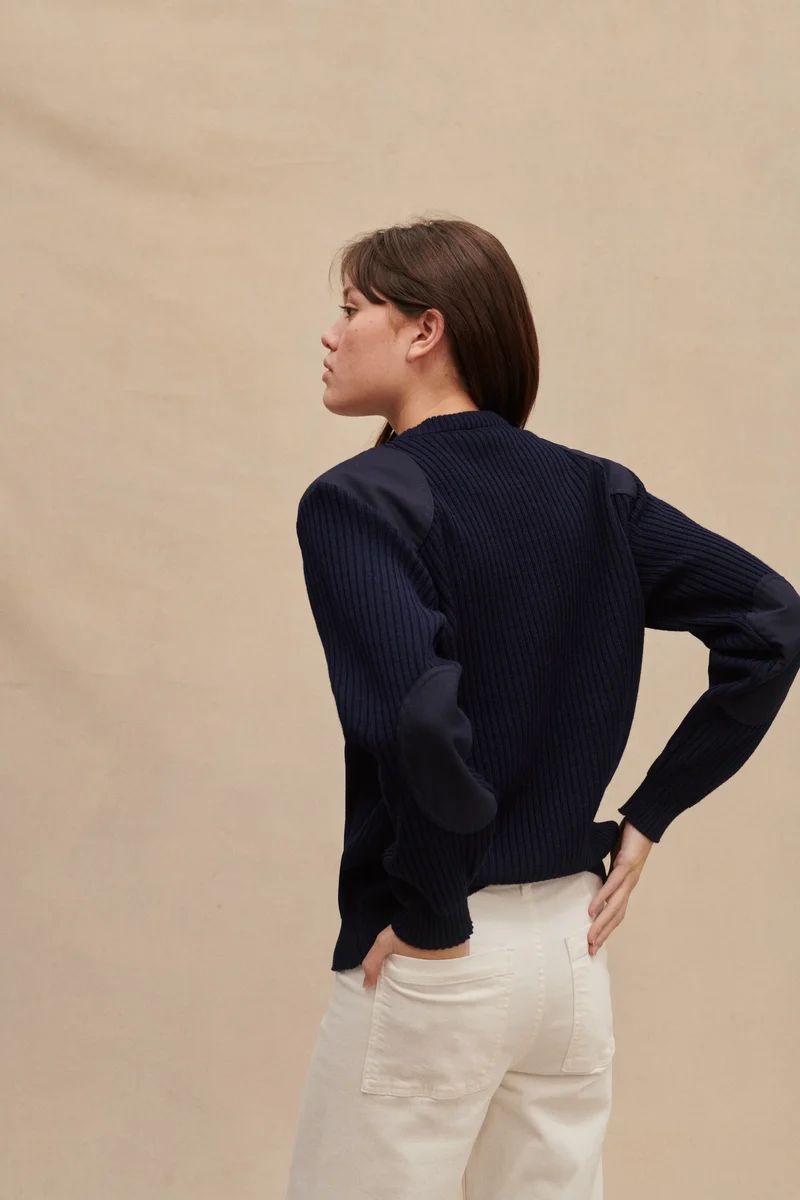 Pull Officier revisité pour femme