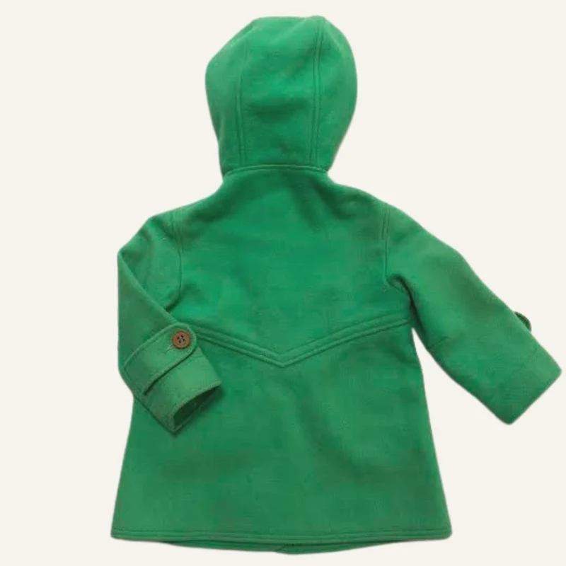 Manteau vert - enfant