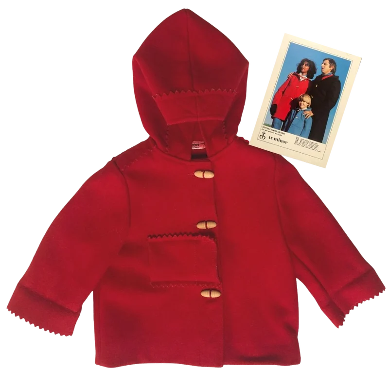 Petit manteau rouge enfant - seconde main