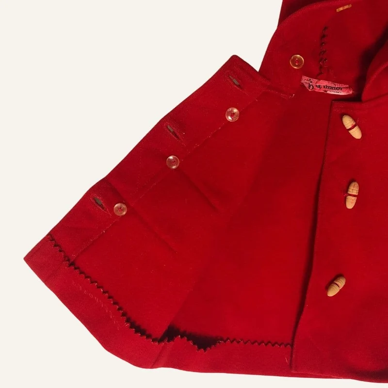 Petit manteau rouge enfant - seconde main