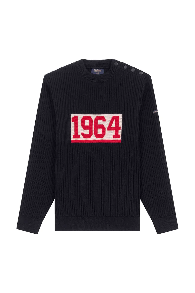 Pull marin 1964 bleu marine pour homme