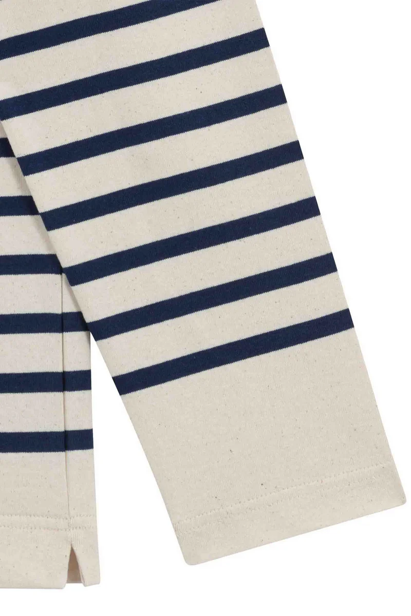 Marinière originale écru avec rayure rouge pour homme